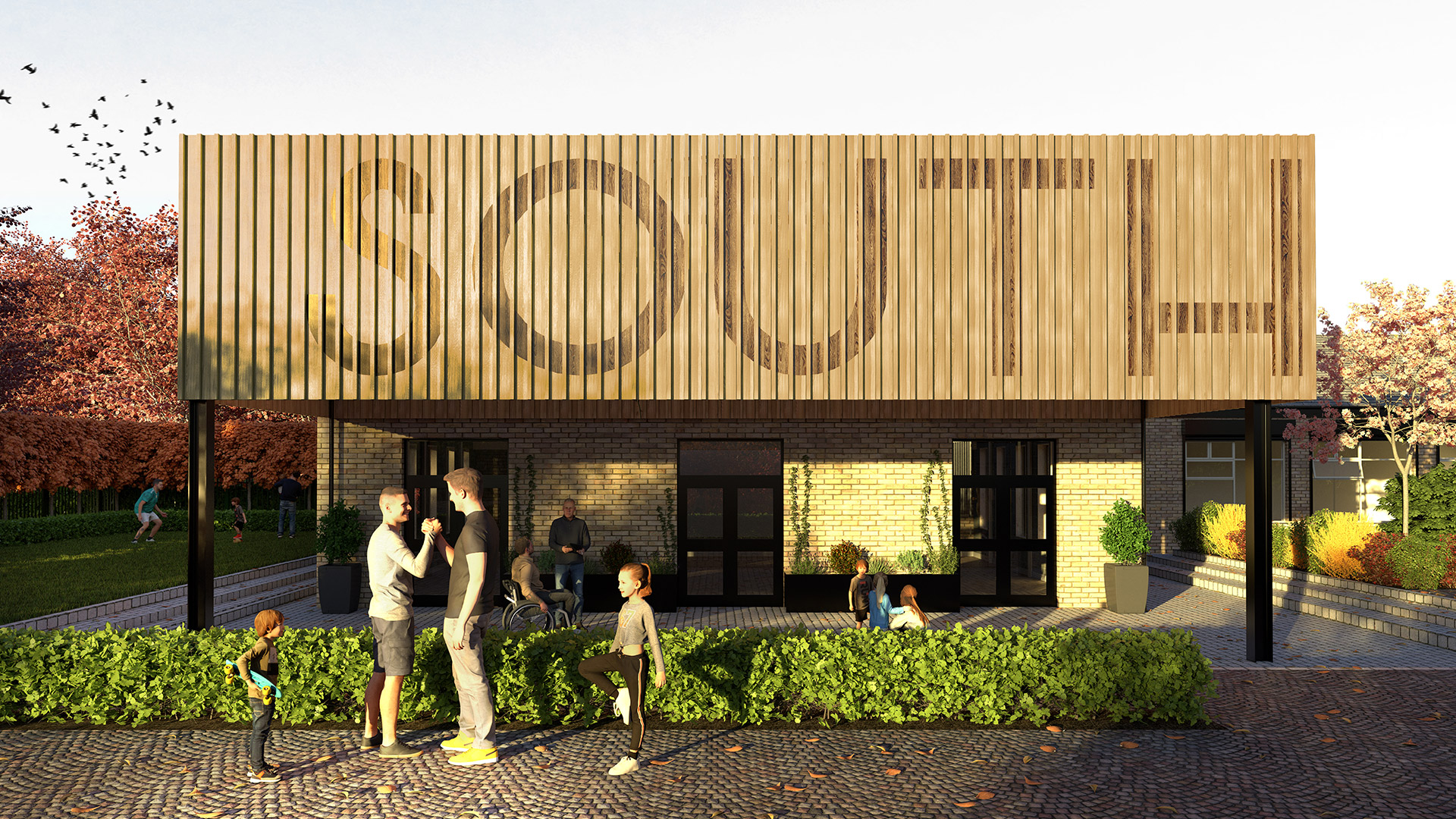 Southdene Community centre Architects Liverpool